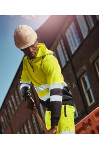 Pro hi-vis overhead hoodie