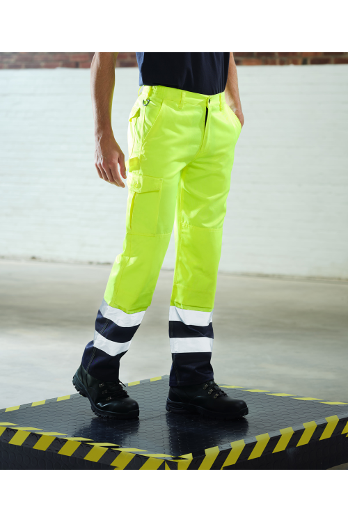 Pro hi-vis cargo trousers