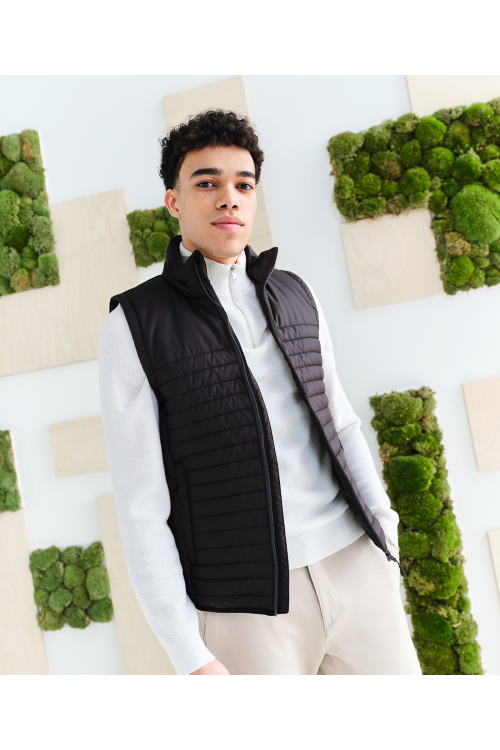 Bodywarmer matelassé recyclé