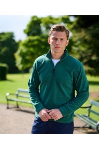 Micropolaire à col zippé