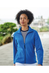 Micropolaire à zip intégral Femme