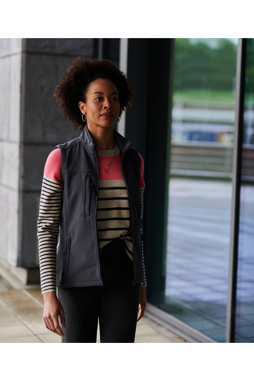 Bodywarmer softshell Flux Femme