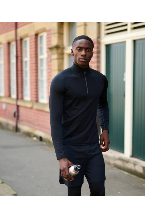 CoreStretch half-zip midlayer