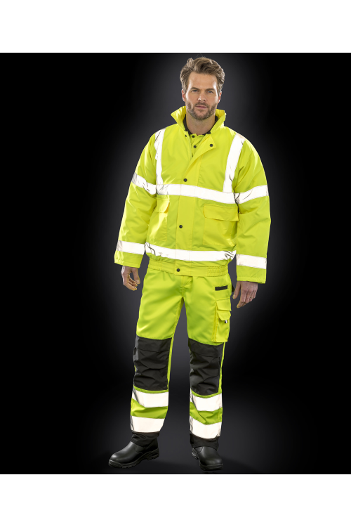 Blouson d'hiver de haute visibilité Core EN471 Classe 3