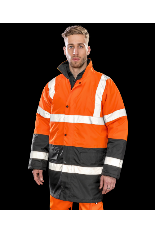Veste de sécurité bicolore autoroute