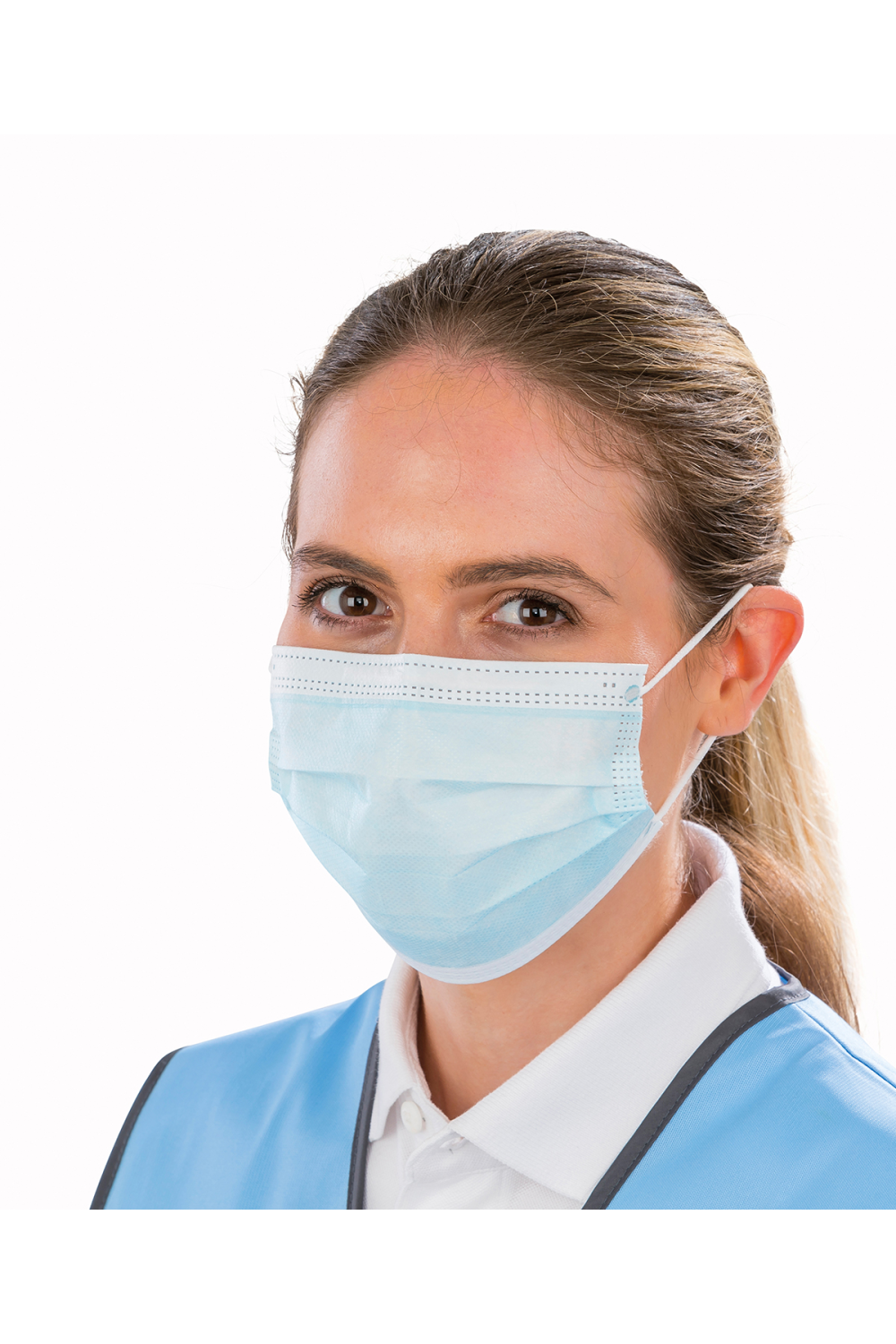 Masques médicaux à usage unique à 3 plis(Sachet de 50 masques)