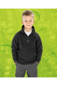 Micropolaire à col zippée récyclée pour enfant