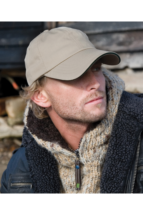 Casquette en coton sergé épais pro-style