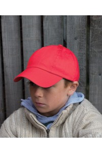 Casquette junior en coton de profil bas