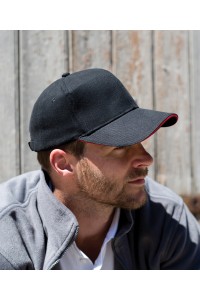 Casquette de coton robuste de style pro