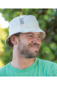 Bob de luxe en coton avec filet