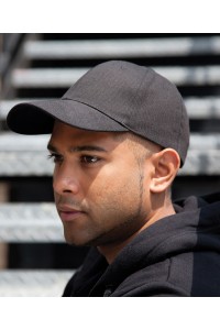 Casquette Memphis de profil bas en coton gratté à 6 panneaux