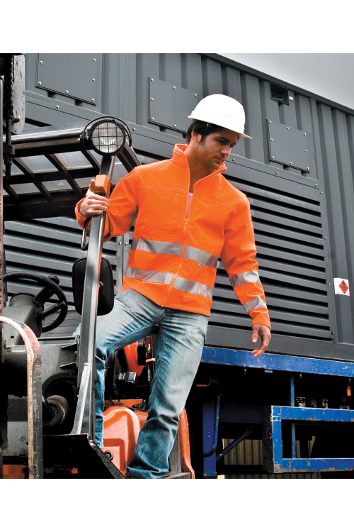 Blouson softshell haute visibilité EN471 Class 2