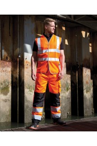 Pantalon de sécurité cargo, EN20471 : 2013 Classe 2