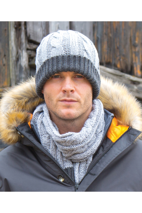 Écharpe en tricot Shades of Grey