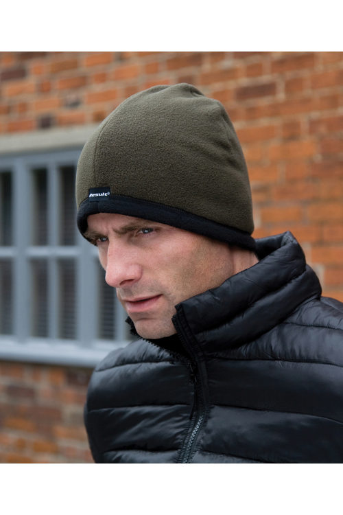 Bonnet réversible en micropolaire