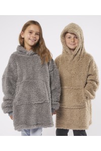 Le sweat à capuche Ribbon enfant en tissu polaire