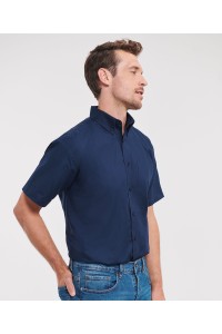 Chemise Oxford manches courtes facile d'entretien