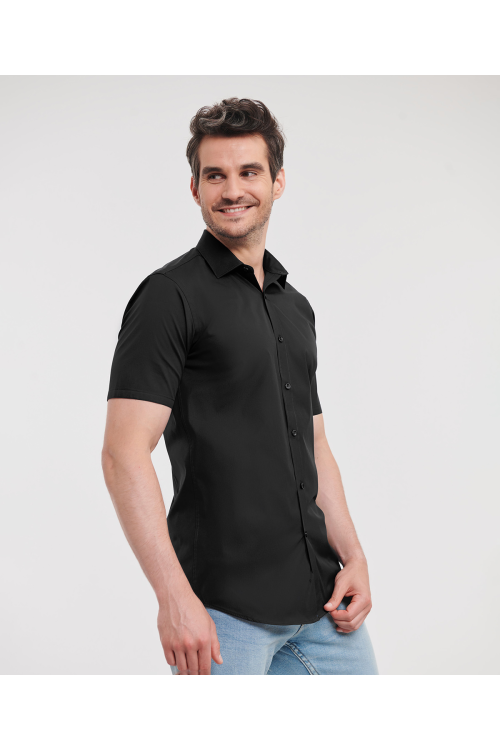 Chemise manches courtes ultimate stretch pour homme