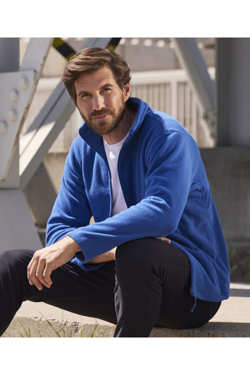 Polaire de plein air à zip intégral