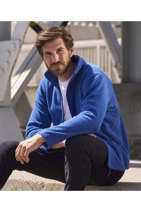 Polaire de plein air à zip intégral