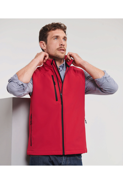 Bodywarmer softshell