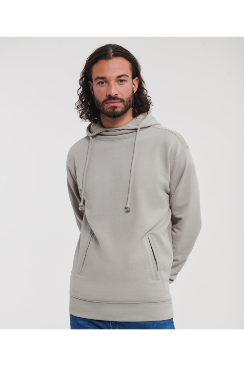 Sweat à capuche col montant Pure Organic