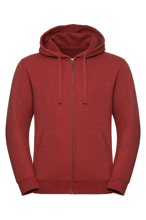 Sweat Capuche Zippé Chiné Authenttic
