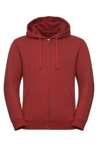 Sweat Capuche Zippé Chiné Authenttic