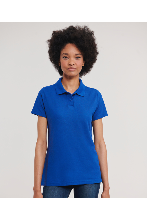 Polo piqué poly/coton classique femme