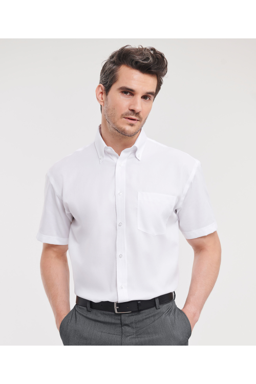 Chemise manches courtes sans repassage