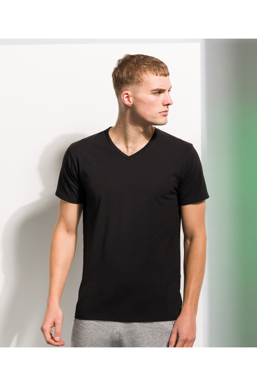T-shirt Stretch col V Feel Good Homme