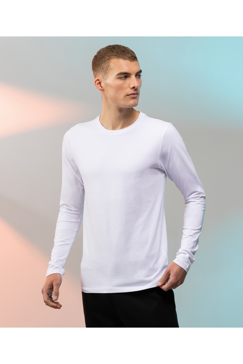 T-shirt stretch « Feel Good » à manches longues pour homme