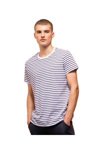 T-shirt rayé unisexe