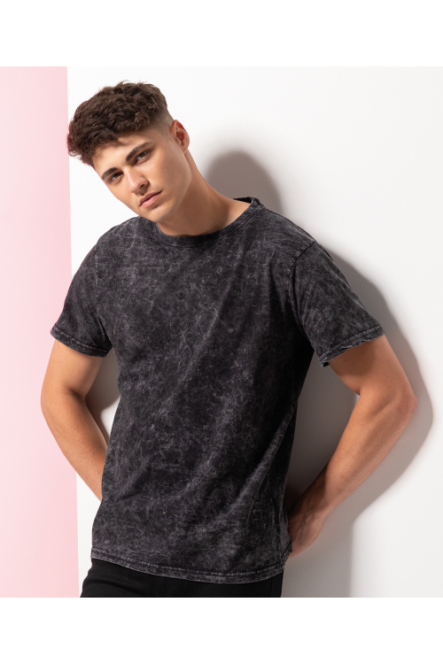 T-shirt délavé Band unisexe