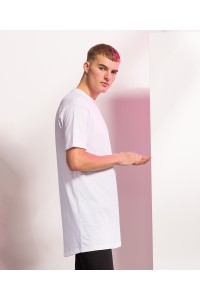 T-shirt long à dos plongeant