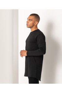 T-shirt long à manches longues pour hommes