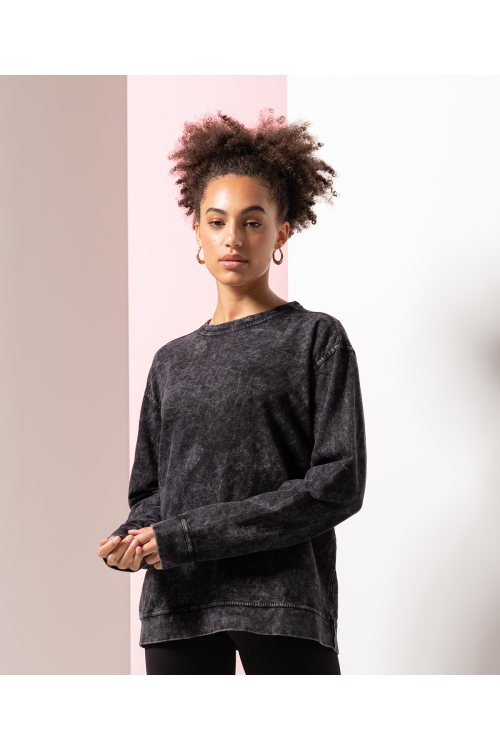 Sweatshirt délavé unisexe