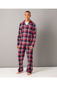 Ensemble lounge en tartan pour homme