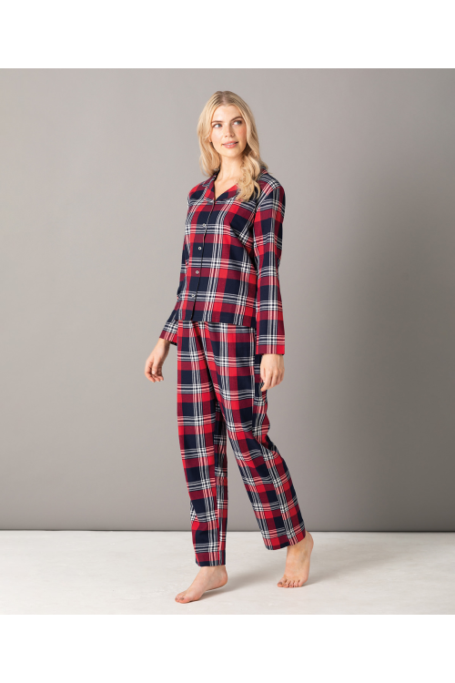 Ensemble lounge en tartan pour femme