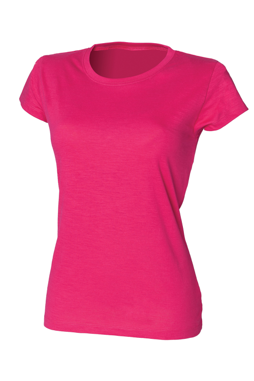 T-shirt à fil flammé Femme