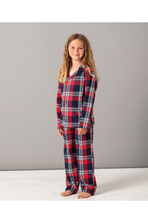 Ensemble lounge en tartan pour enfants