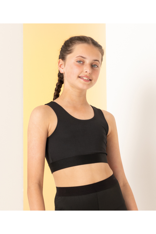 Haut Crop Top Fashion Enfant