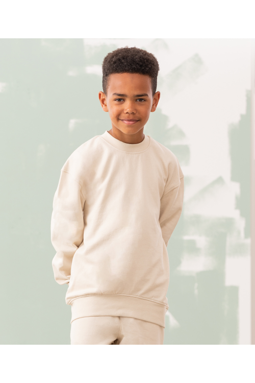 Sweat enfant tendance et résistant à lourlet arrondi