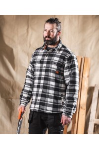 Chemise à carreaux rembourrée Worker