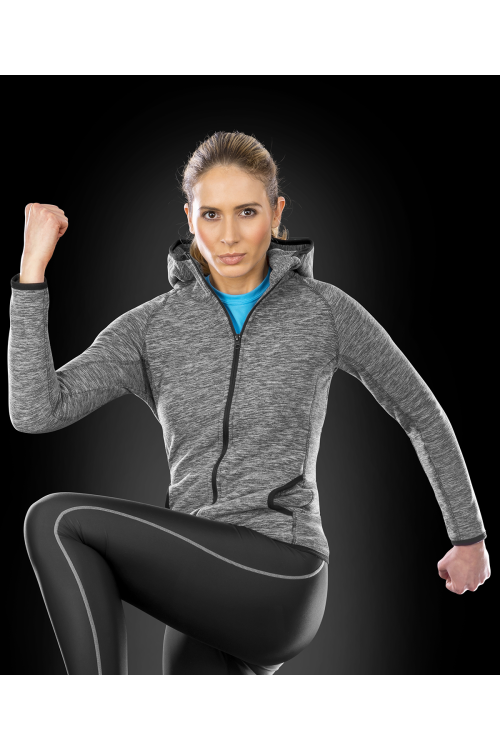 Sweat à capuche micropolaire