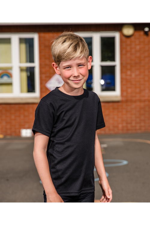 T-shirt manches courtes à séchage rapide Spiro Junior