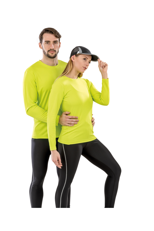 T-shirt à manches longues à séchage rapide Spiro Femme