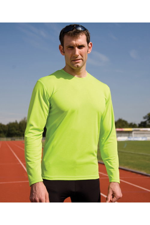 T-shirt à manches longues à séchage rapide Spiro