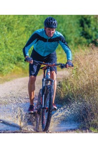 Haut de cyclisme de performance à manches longues Spiro